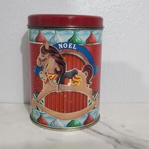 3/$25 1990 Hershey's Holiday Classic Series Tin Canister #1 – Vintage Christmas